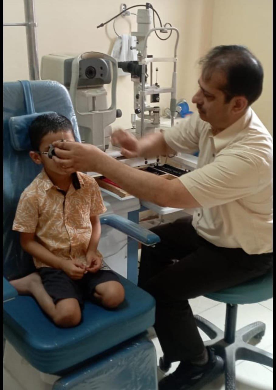 Ophthalmology department at THEWMCH